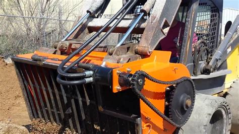 youtube skid steer concrete mixer|homemade skid steer concrete mixer.